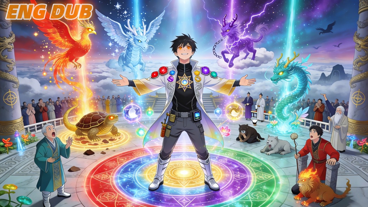 Mocked for a D-Rank Talent? Everyone Was Shocked When I Summoned Five S-Rank Sacred Beasts!
