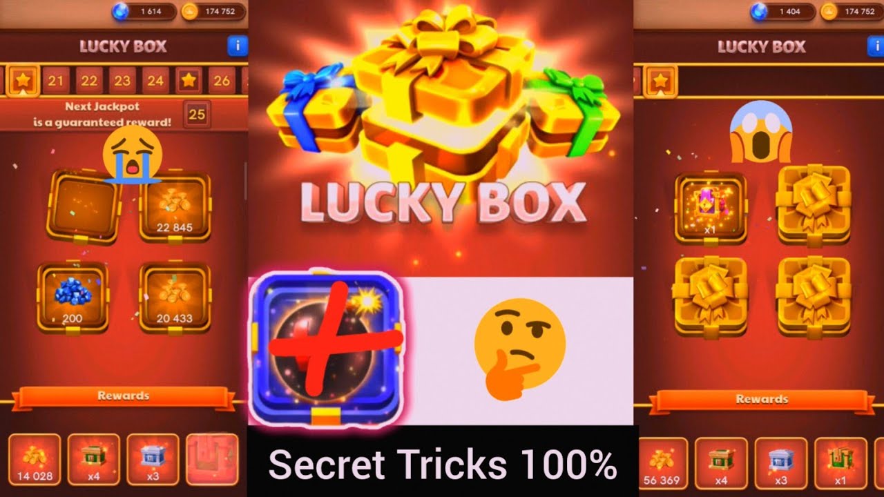 carrom pool lucky box trick । open the all box 😱