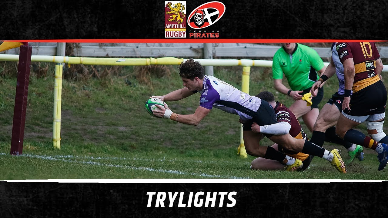 Ampthill v Cornish Pirates TRYlights (Cup) 2022-23