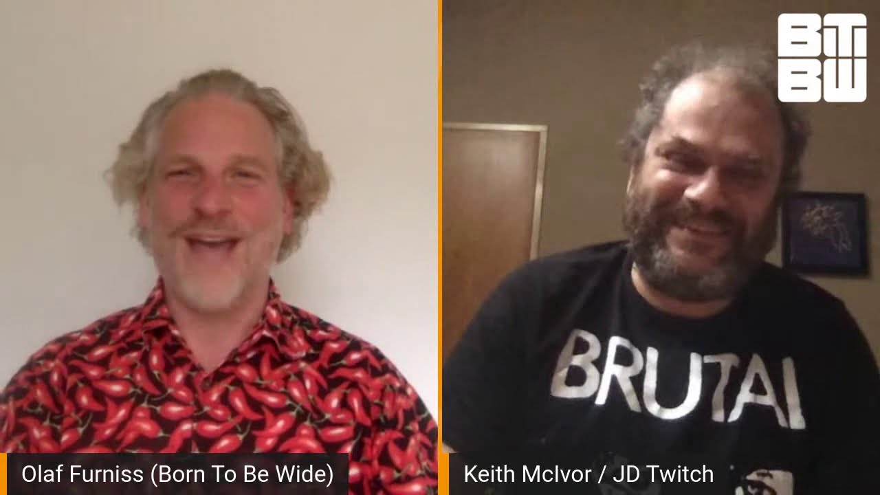 Born To Be Wide: Keith McIvor (JD Twitch) in Conversation with Olaf Furniss.