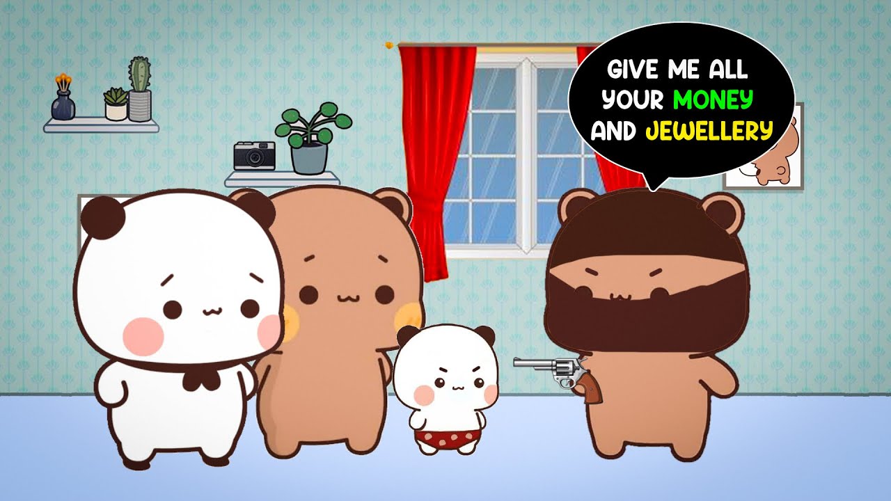 #BDC47 ▶Robber in HOME😲🤠 | BUBU DUDU Cuties | peachgoma | Bubu Dudu Cartoon | Animation