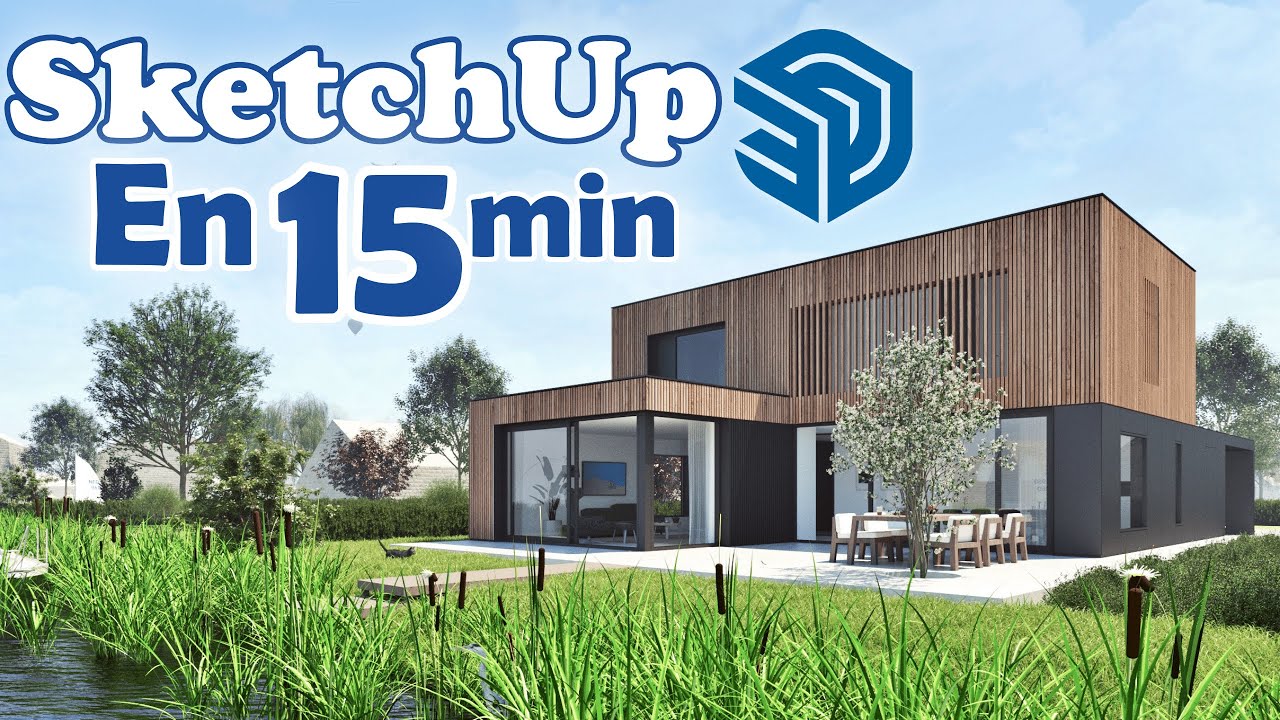 Aprende SketchUp PRO en 15 minutos | SketchUp b&aacute;sico 2022 para principiantes