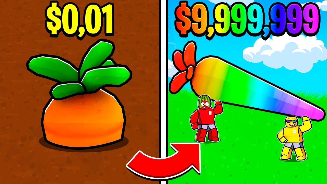 I'm just growing a garden in Roblox