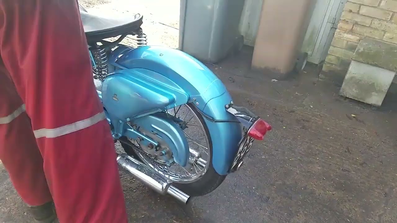 1950 Douglas Mk V 350cc at Andy Tiernans #08678DGL