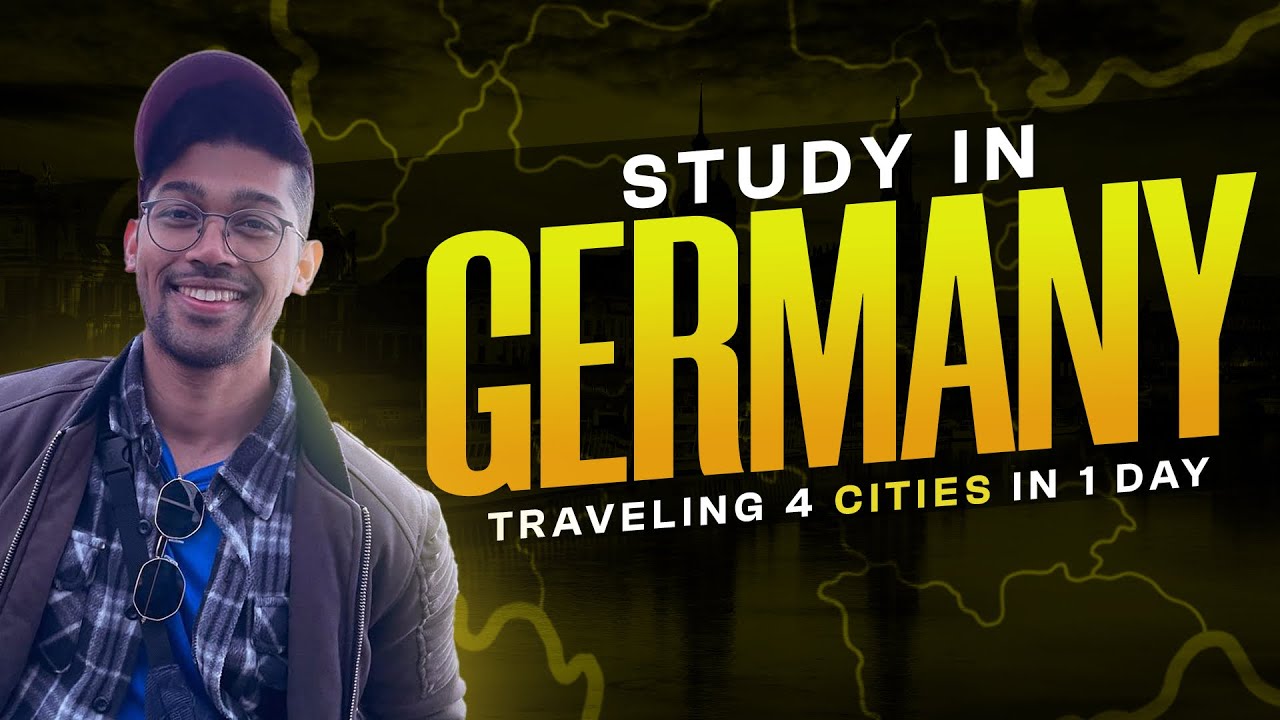 Visiting OVGU Magdeburg, Halle, Leipzig and TU Chemnitz in 1 day : Study in Germany vlog