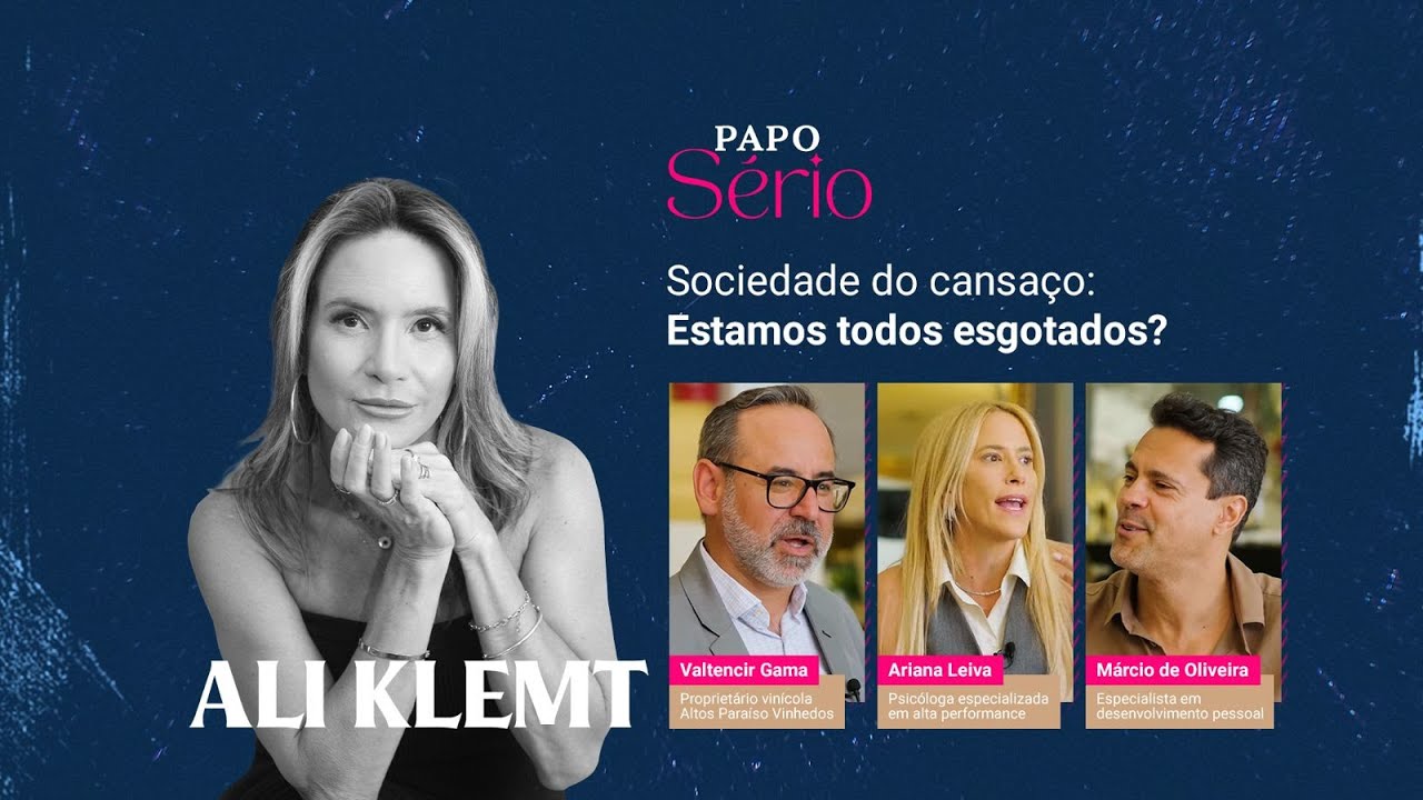 Exaustos e Conectados: Como Reconstruir a Nossa Sanidade Digital | Papo Sério: Temp. 2 - Ep. 1