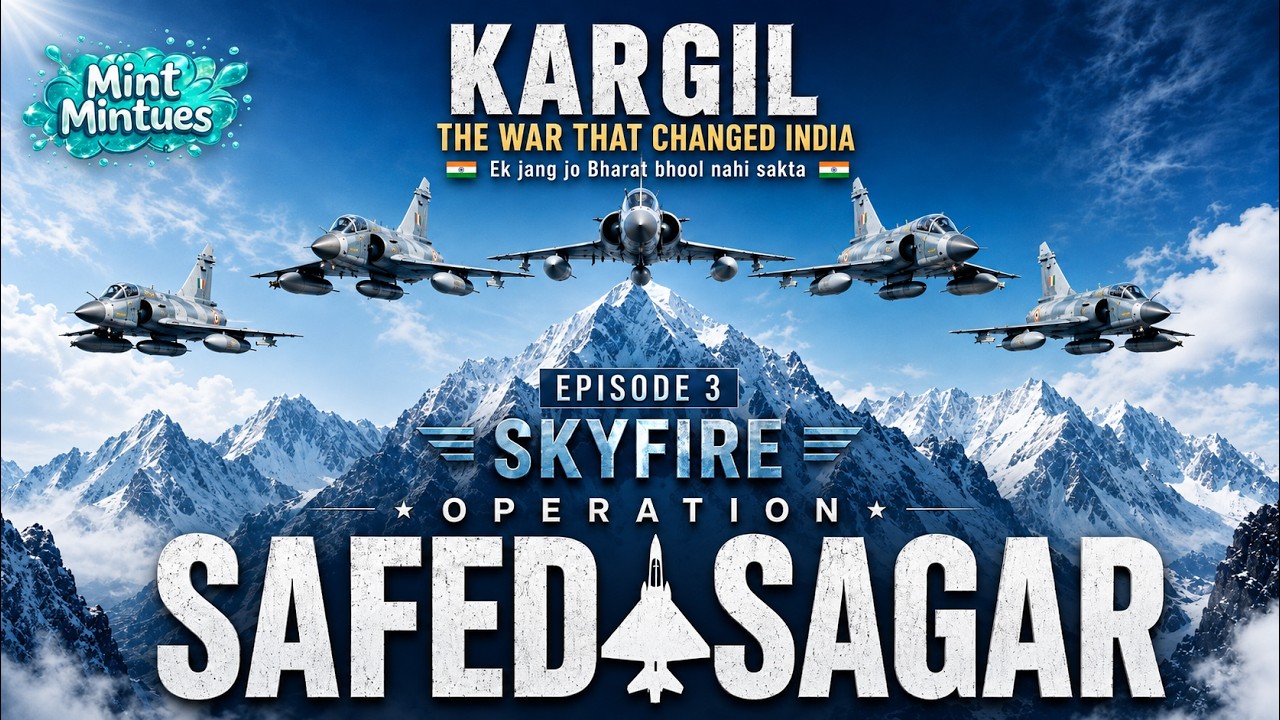 KARGIL: THE WAR THAT CHANGED INDIA | EP 3 SKYFIRE ✈️ | Operation Safed Sagar
