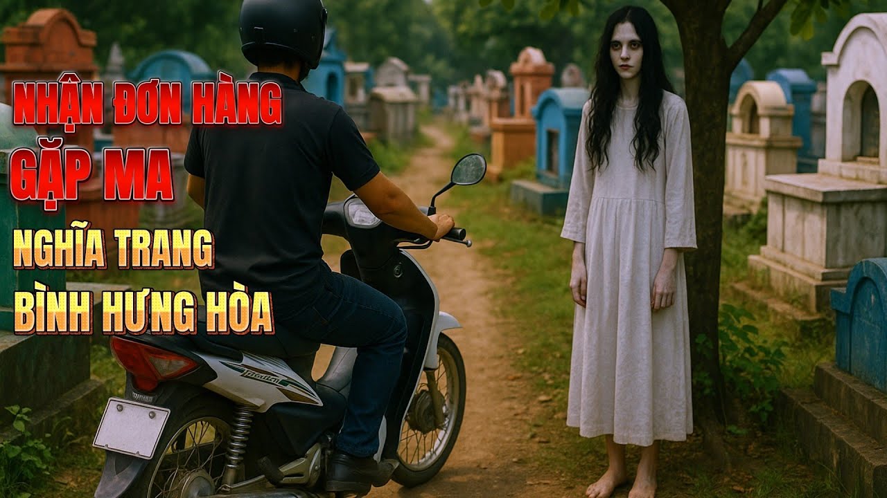Nhận Đơn Hàng Gặp Ma Ở Nghĩa Trang Bình Hưng Hòa Sài Gòn: Truyện Ma Tài Xế Xe Ôm | Truyện Kể Đêm
