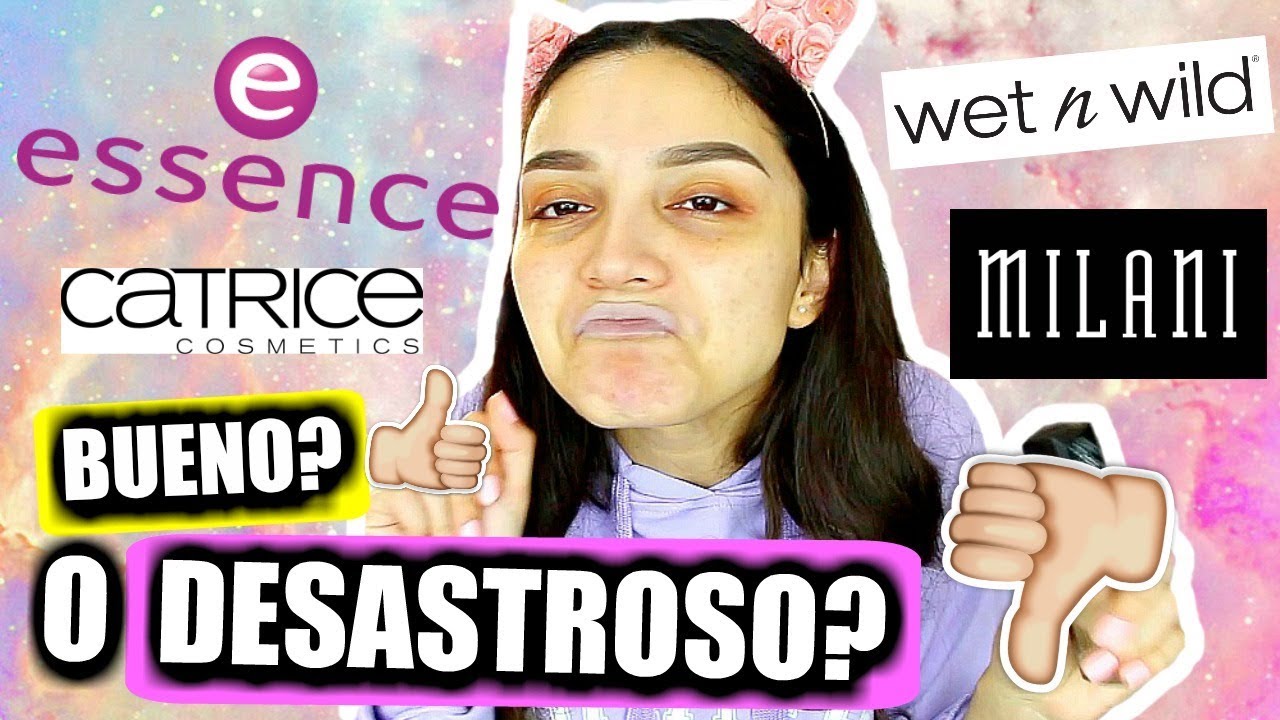 PRUEBO MAQUILLAJE DE BAJO COSTO | Essence, Catrice, Wet'n wild