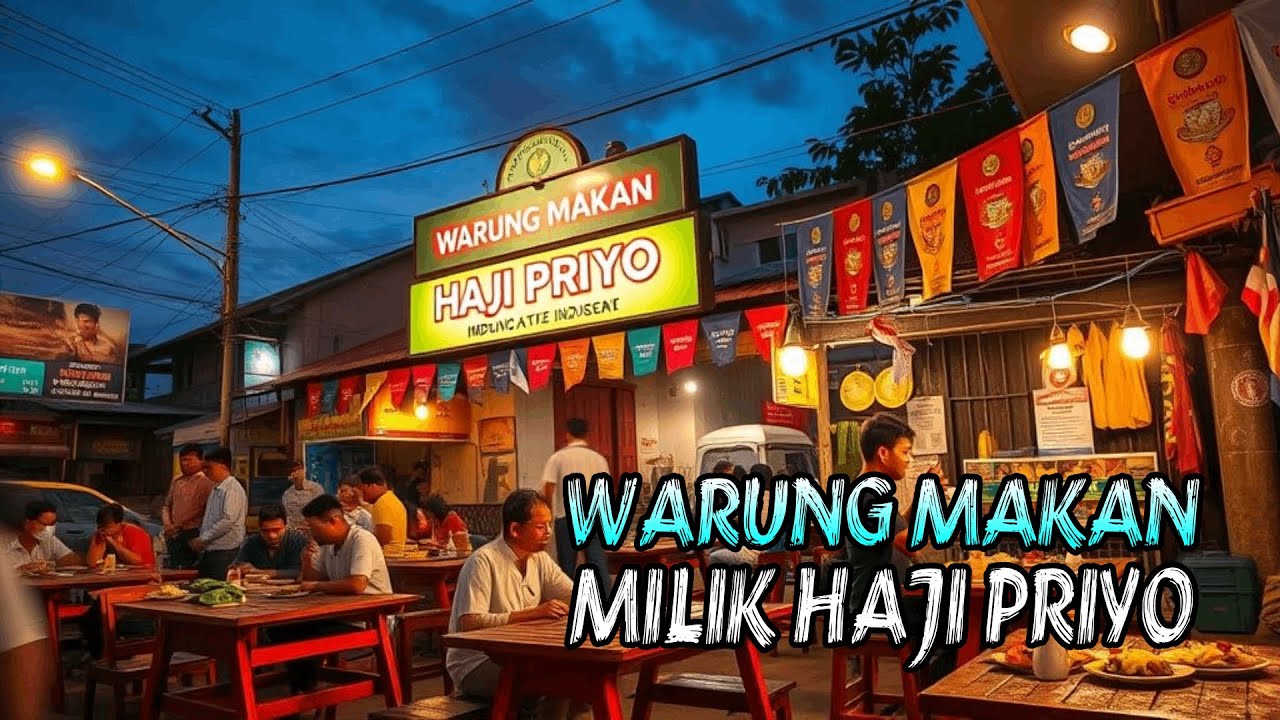 CERITA HOROR WARUNG MAKAN MILIK HAJI PRIYO