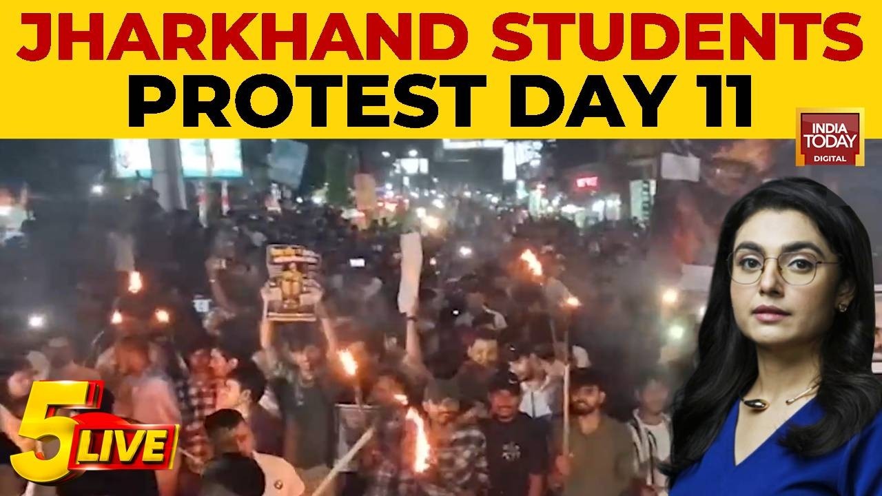 Jharkhand Student Protest Enters Day 11; Students Demand CBI Probe, Plan Assembly Gherao | Ranchi