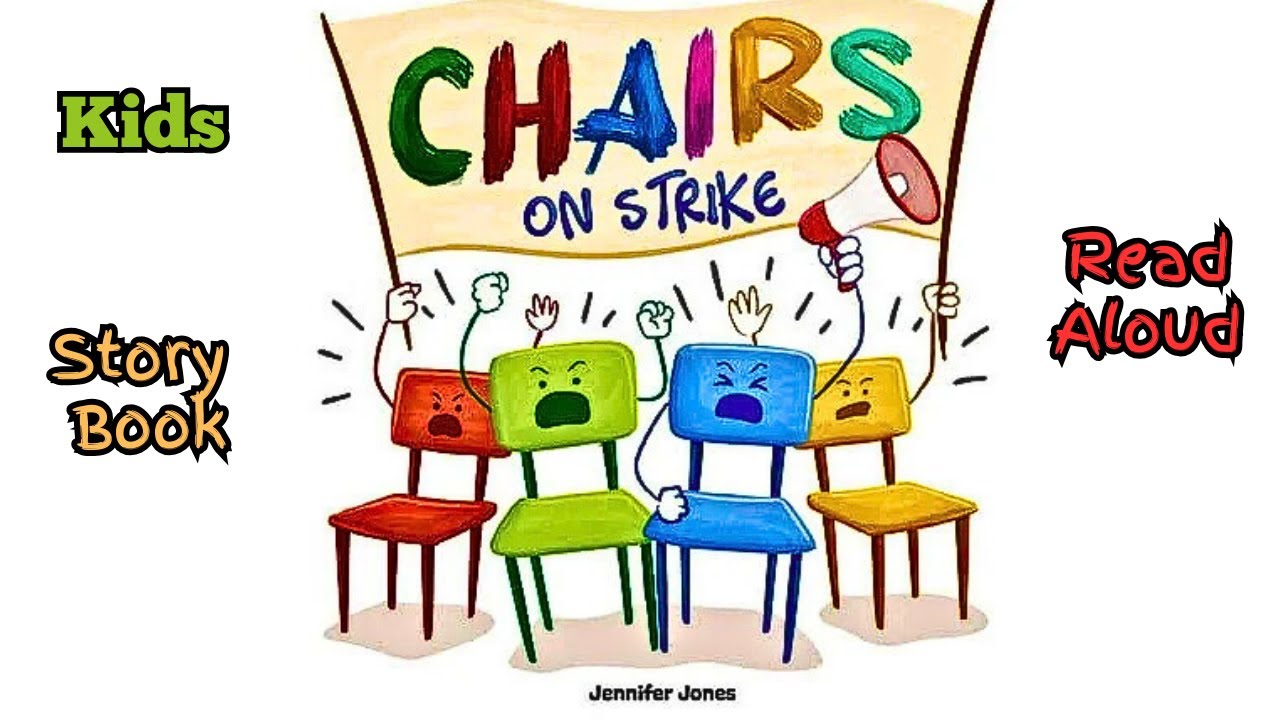 Chairs on Strike (powerful lesson about kindness and respect) #toddlers #kindergarten #stories #kids