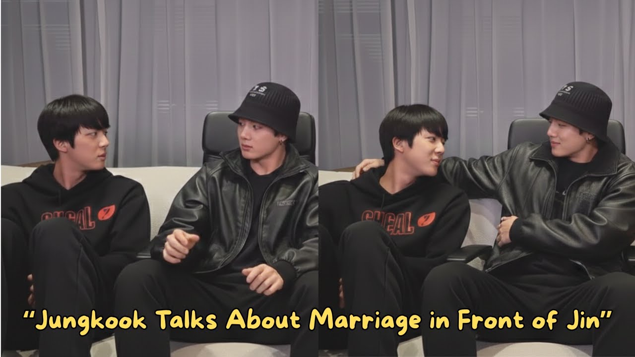 This Changes Everything… Jungkook Says ‘Marriage’ When Jin Is There.