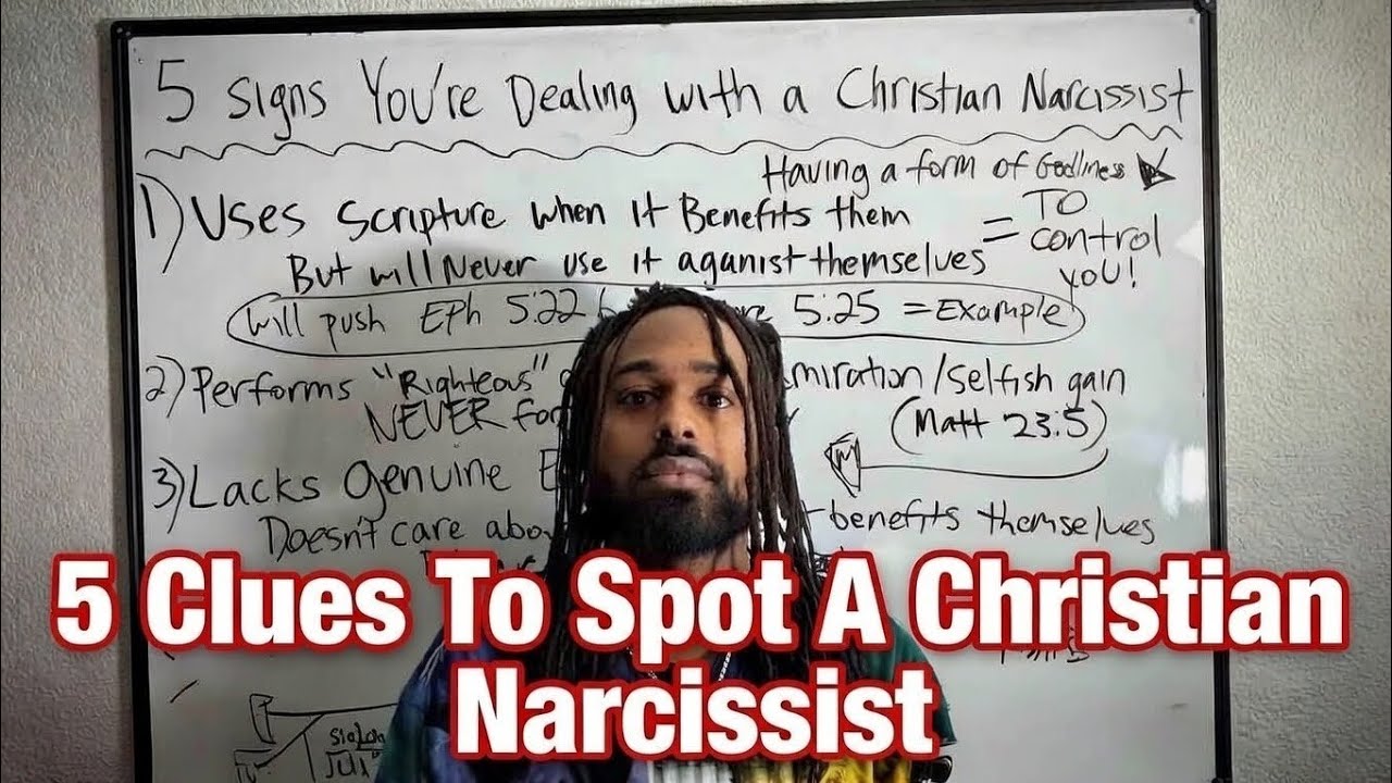 5 Clues To Spot A Christian Narcissist
