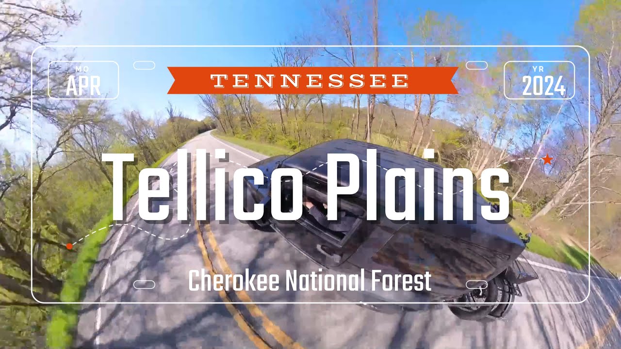 Exploring beautiful Tellico Plains Tennessee and the Indian Boundary Recreation Area by Jeep/E-bike