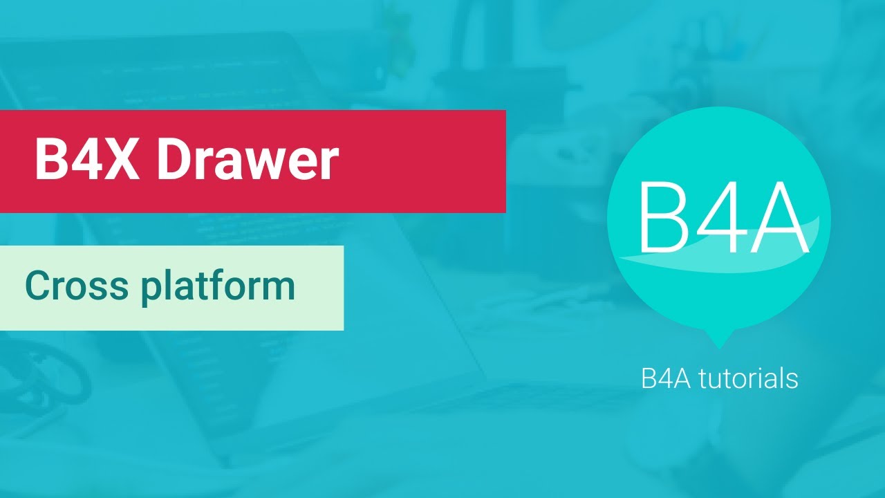 B4A tutorial: B4XDrawer library (sliding drawer)
