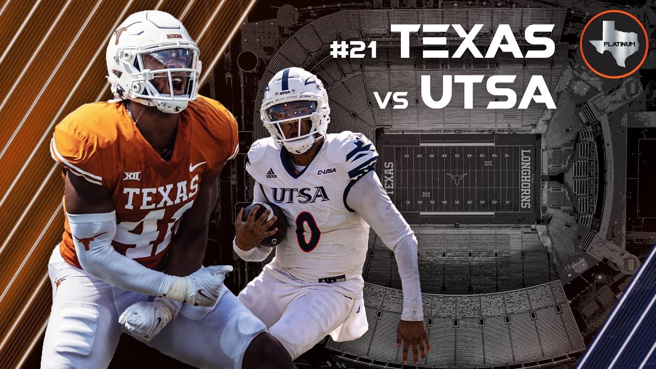 PREVIEW: #21 Texas vs UTSA (with Alabama Recap)