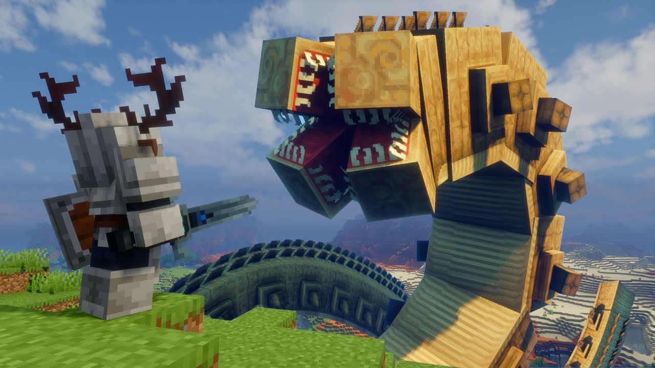 Fighting Minecraft's Most Powerful Bosses...