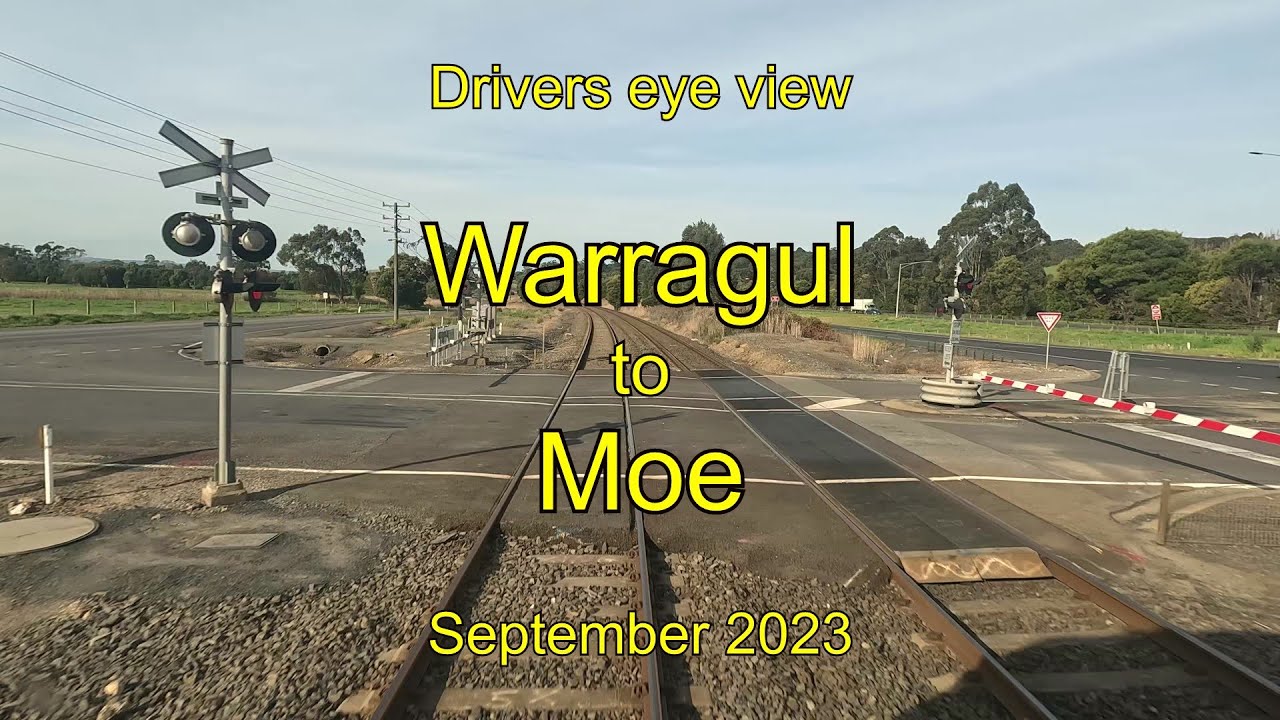 Drivers eye view, Warragul to Moe, Sep 2023