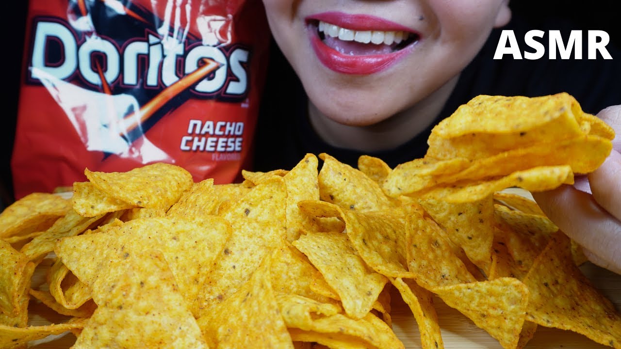 ASMR DORITOS NACHO CHEESE | CRUNCHY EATING SOUND | NO TALKING MUKBANG | BINGS-ASMR