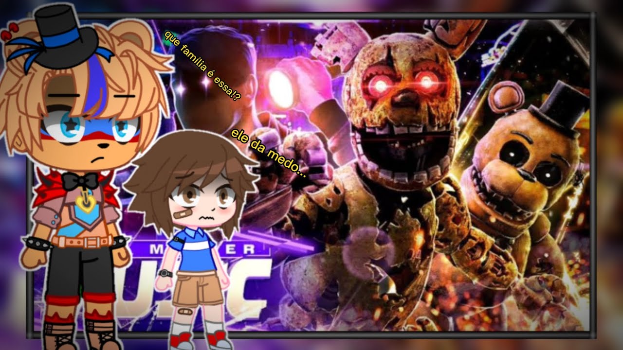 Fnaf SB//Reagindo ao rap Quebrados(