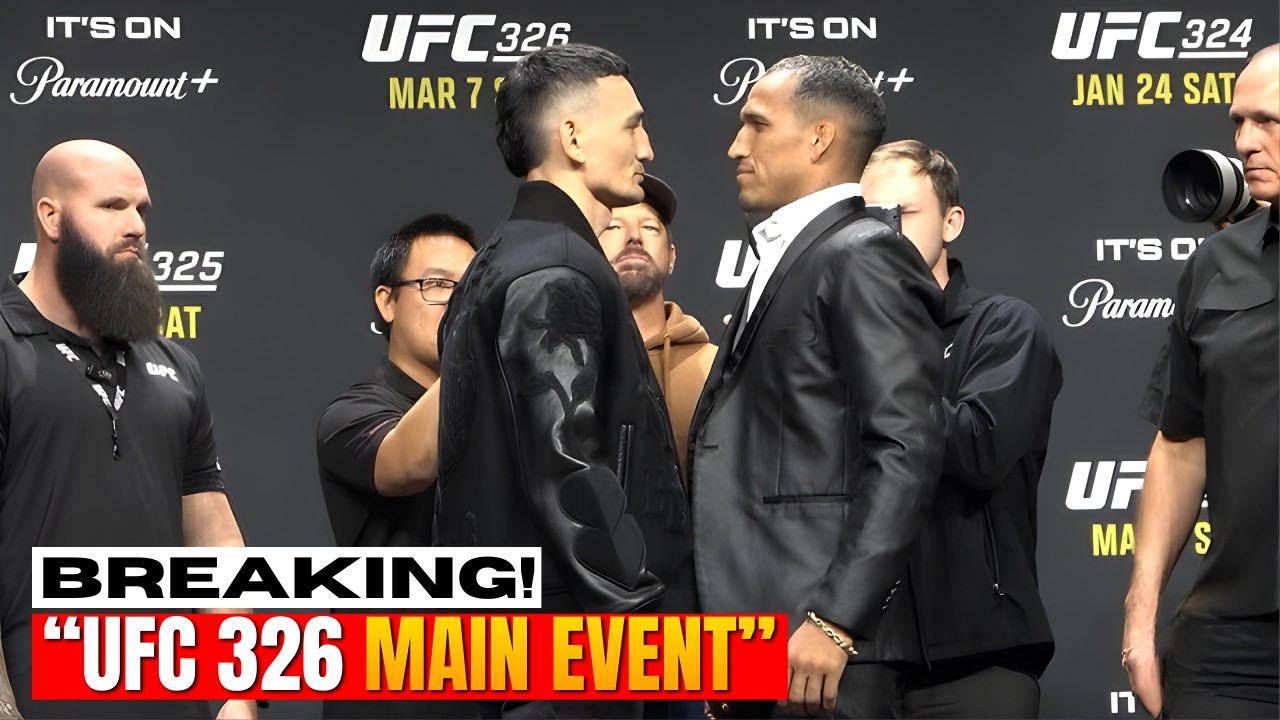 Max Holloway vs Charles Oliveira at UFC 326!