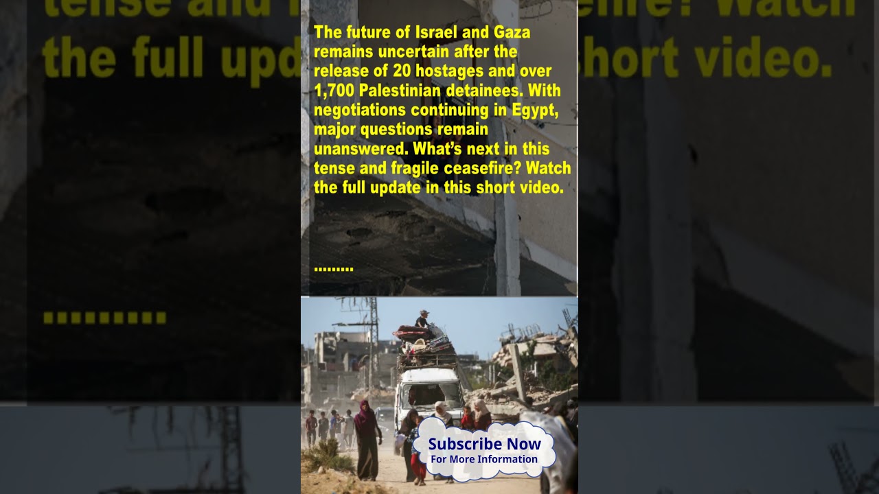 Israel-Gaza Ceasefire: What&rsquo;s Next After Hostage & Prisoner Release? #IsraelGaza #CeasefireUpdate