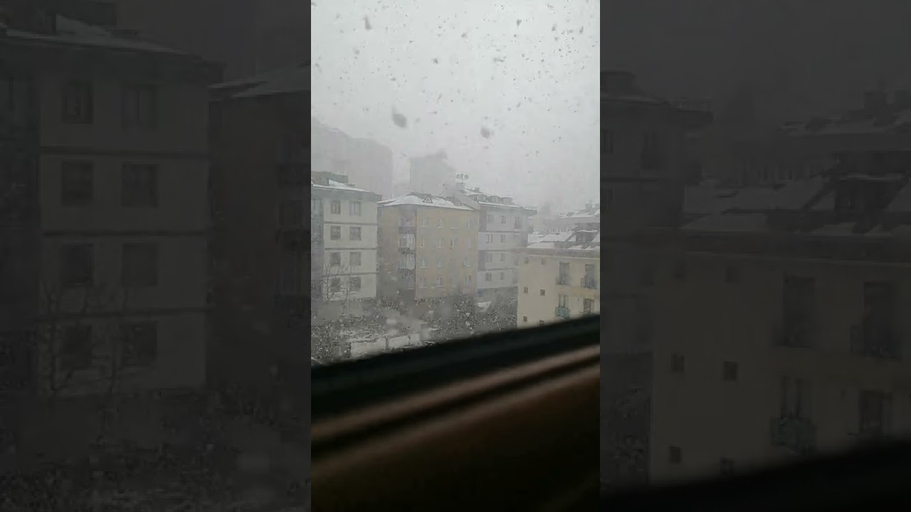 İstanbul Kar yağışı Time Lapse ❄️🌪️(Tunga Sistemi - Mart)