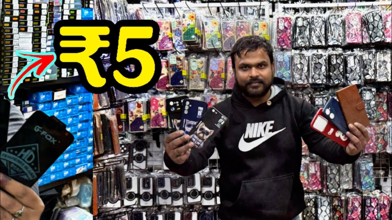 Gaffar Market Delhi Wholesale 📱 | Mobile Cover & Tempered Glass Cheapest Price
