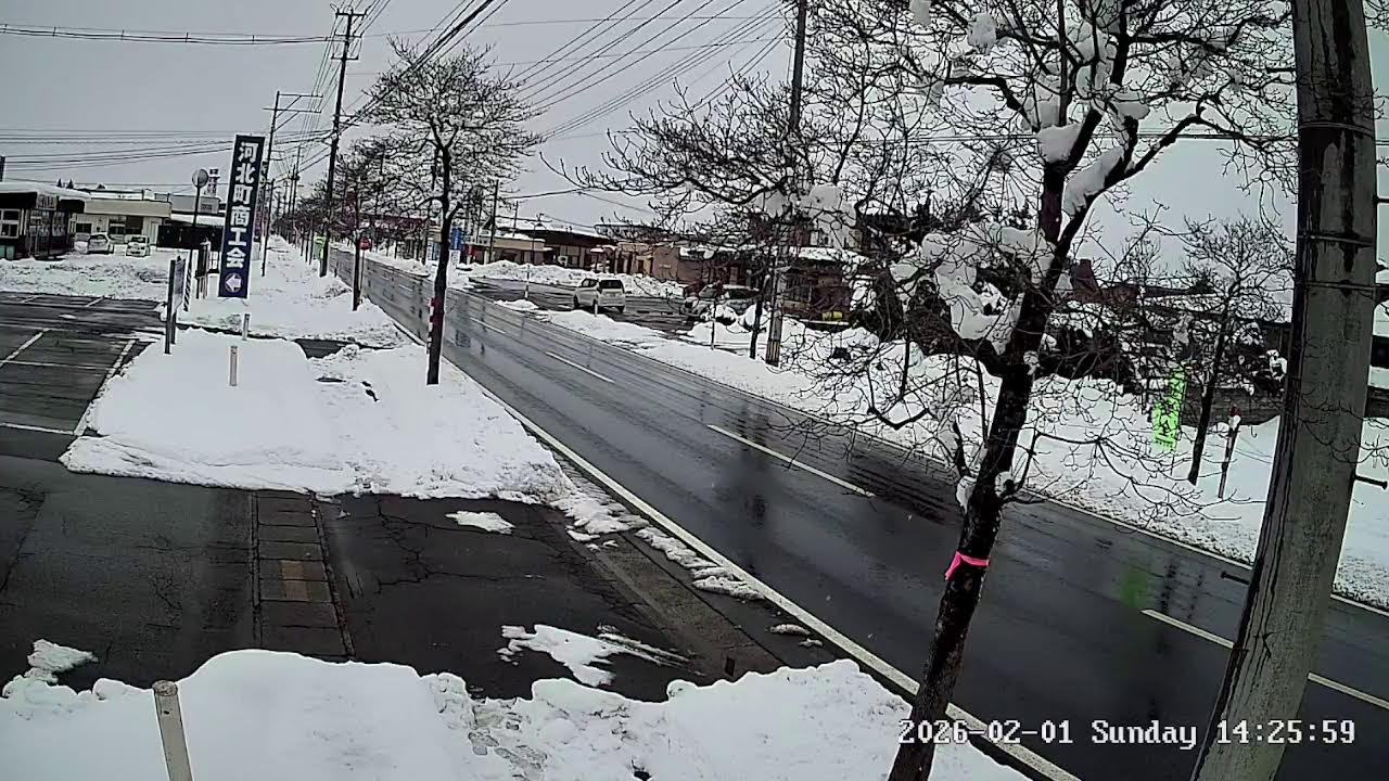 山形県西村山郡河北町谷地月山堂ライブカメラ Yamagata Nishimurayama Livecamera.world.cam