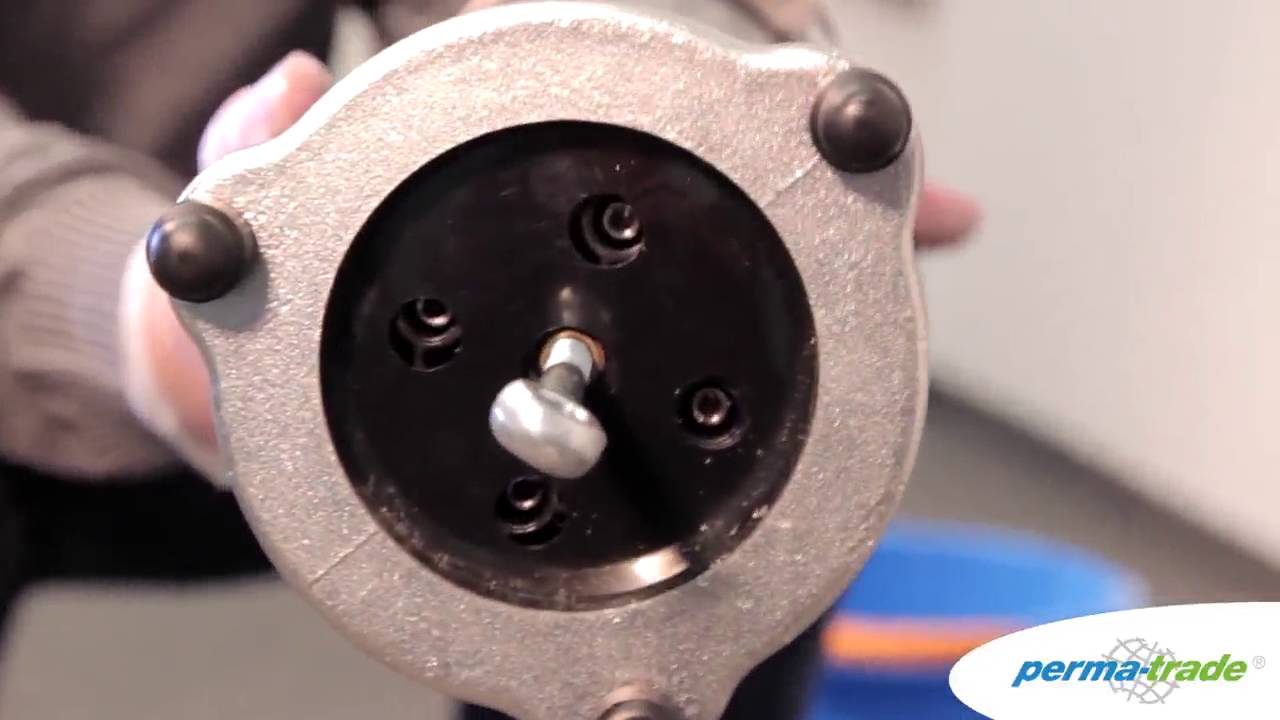 Wechsel der Wirkeinheit des permasolvent primus 2.0