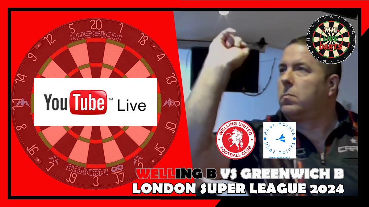 LIVE DARTS STREAM | London Super League  | Welling B vs Greenwich B