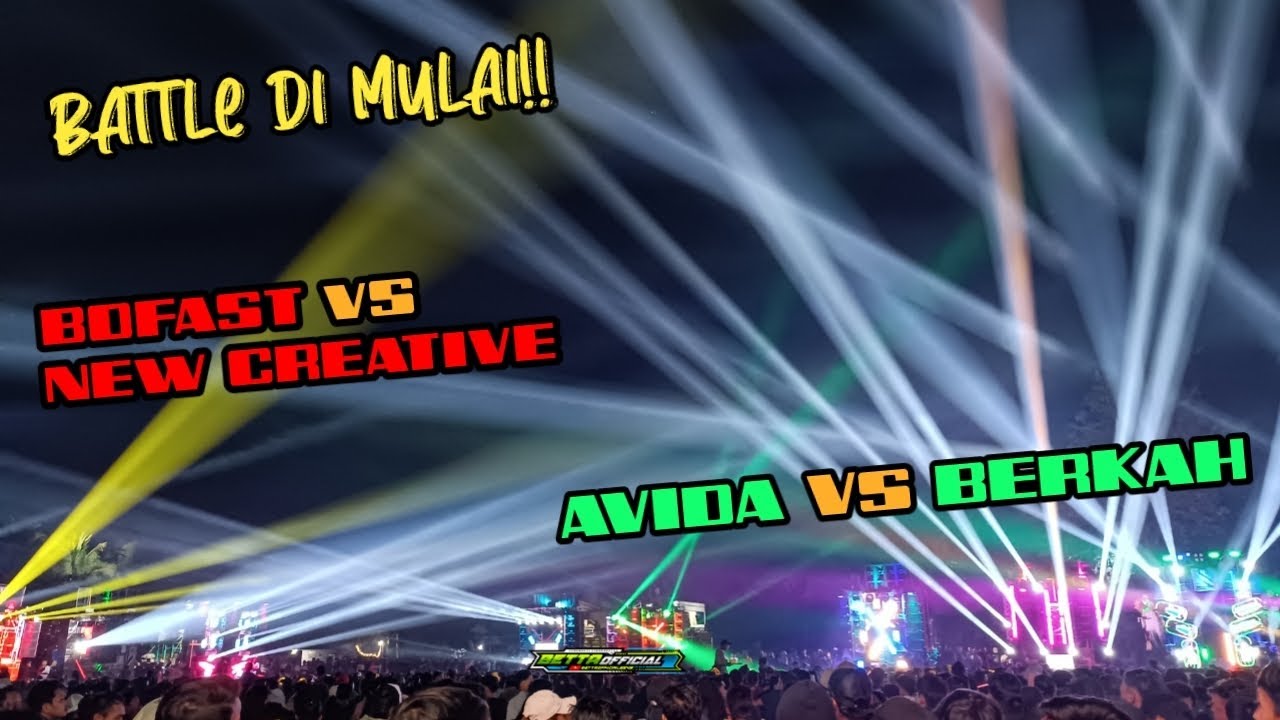 Battle di mulai!! BOFAST vs NEW CREATIVE & AVIDA vs BERKAH... Siapa yang unggul... 