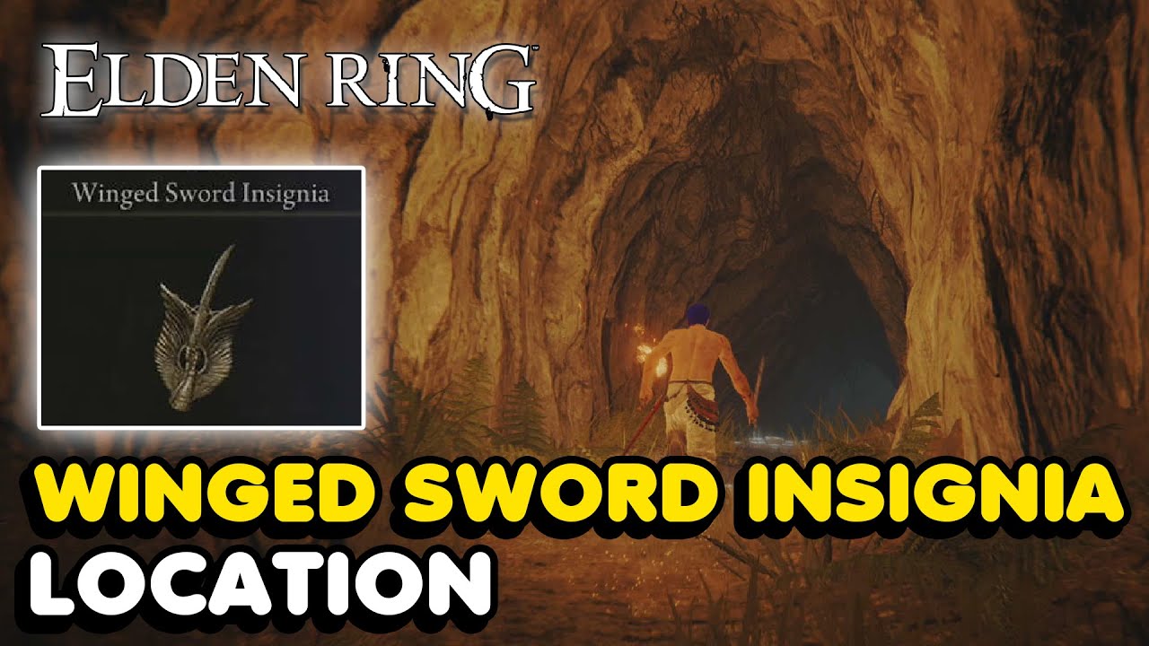 Elden Ring - Winged Sword Insignia Location