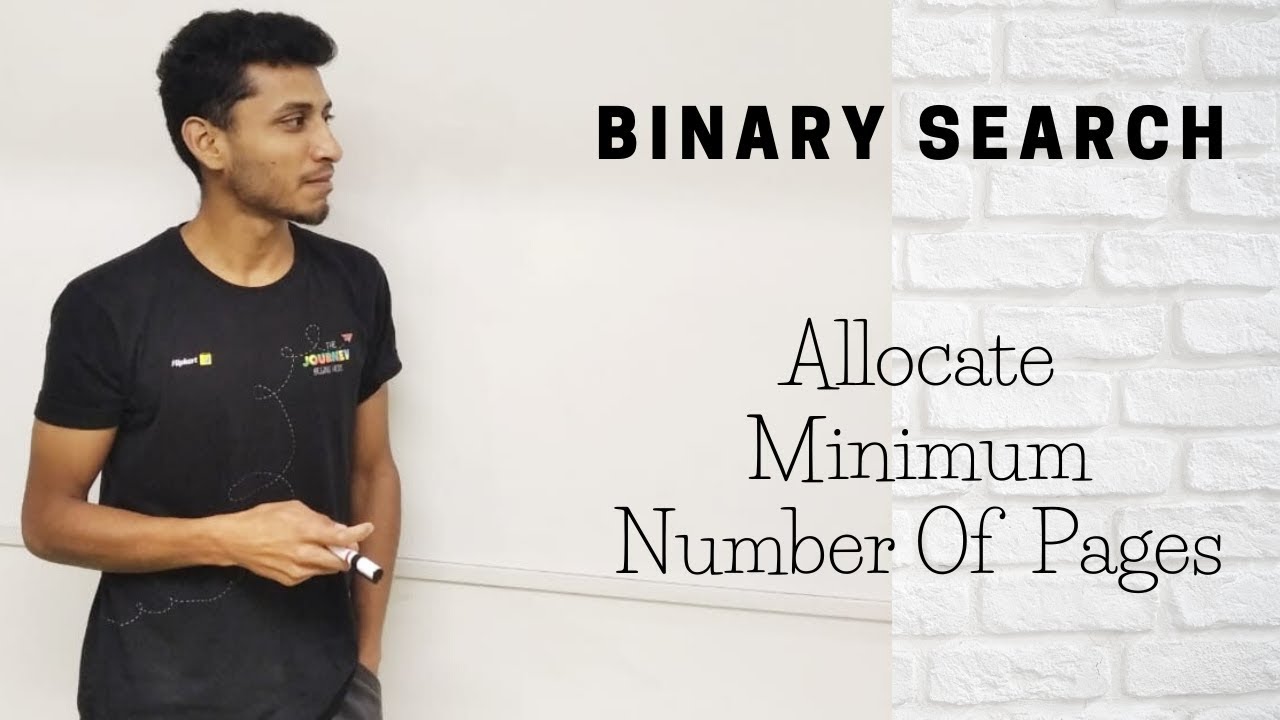 Allocate Minimum Number Of Pages