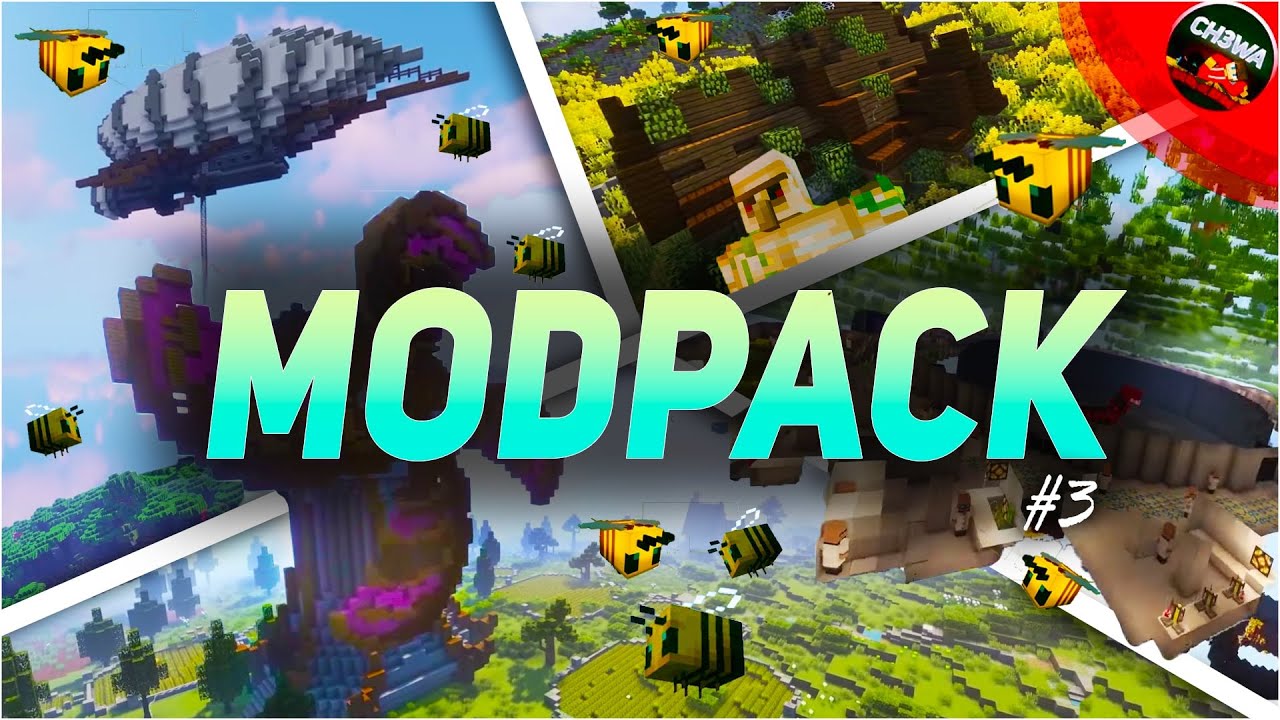 TWORZYMY NAJLEPSZY MODPACK w MINECRAFT (MODY na STRUKTURY 2022) NASZ MODPACK #3