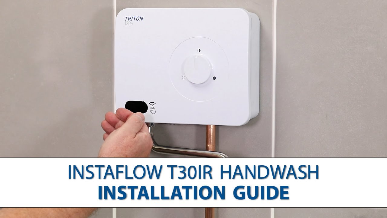 Triton Instaflow T30IR Handwash | How to Install
