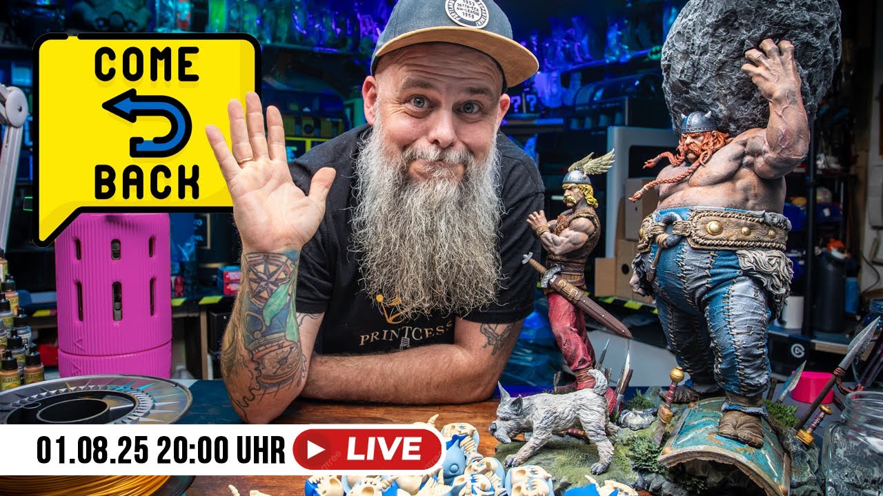 Bin wieder da! 👋 Nach Krankheit zurück – Zeit für einen gemütlichen Livestream mit euch!