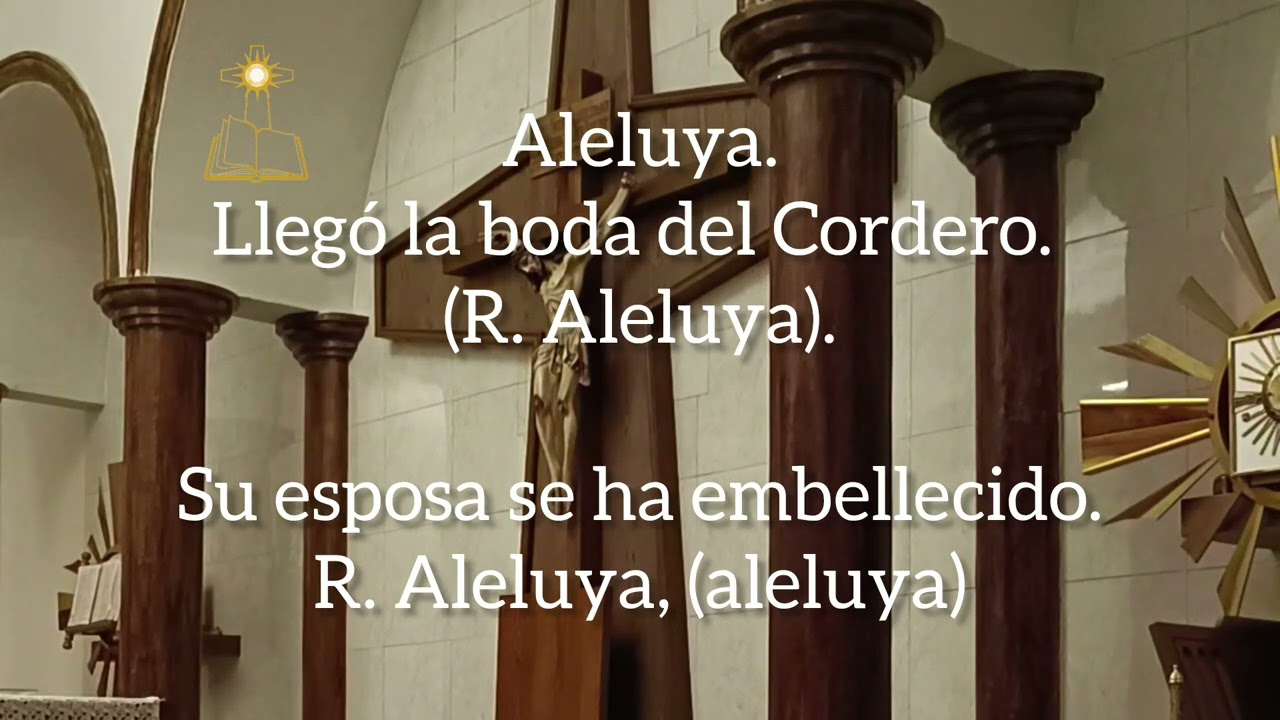 Cantico del Apocalipsis 19, 1-2.5-7 | II Vísperas Domingo I Salterio.