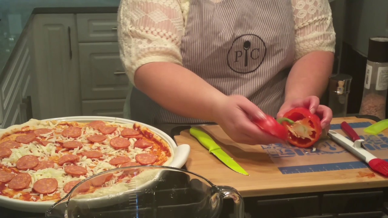 Pampered Chef Pizza demonstration