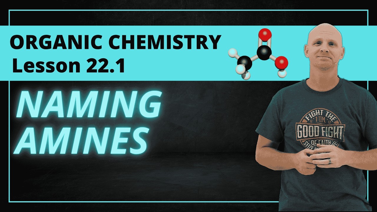 22.1 Naming Amines | Organic Chemistry