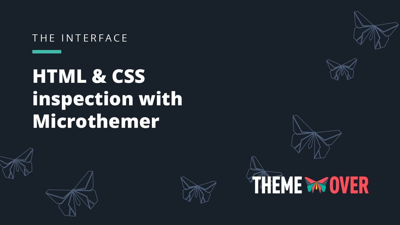 HTML and CSS inspection with Microthemer