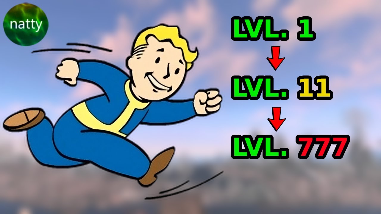 Fallout 4, but Every Step Levels Me Up