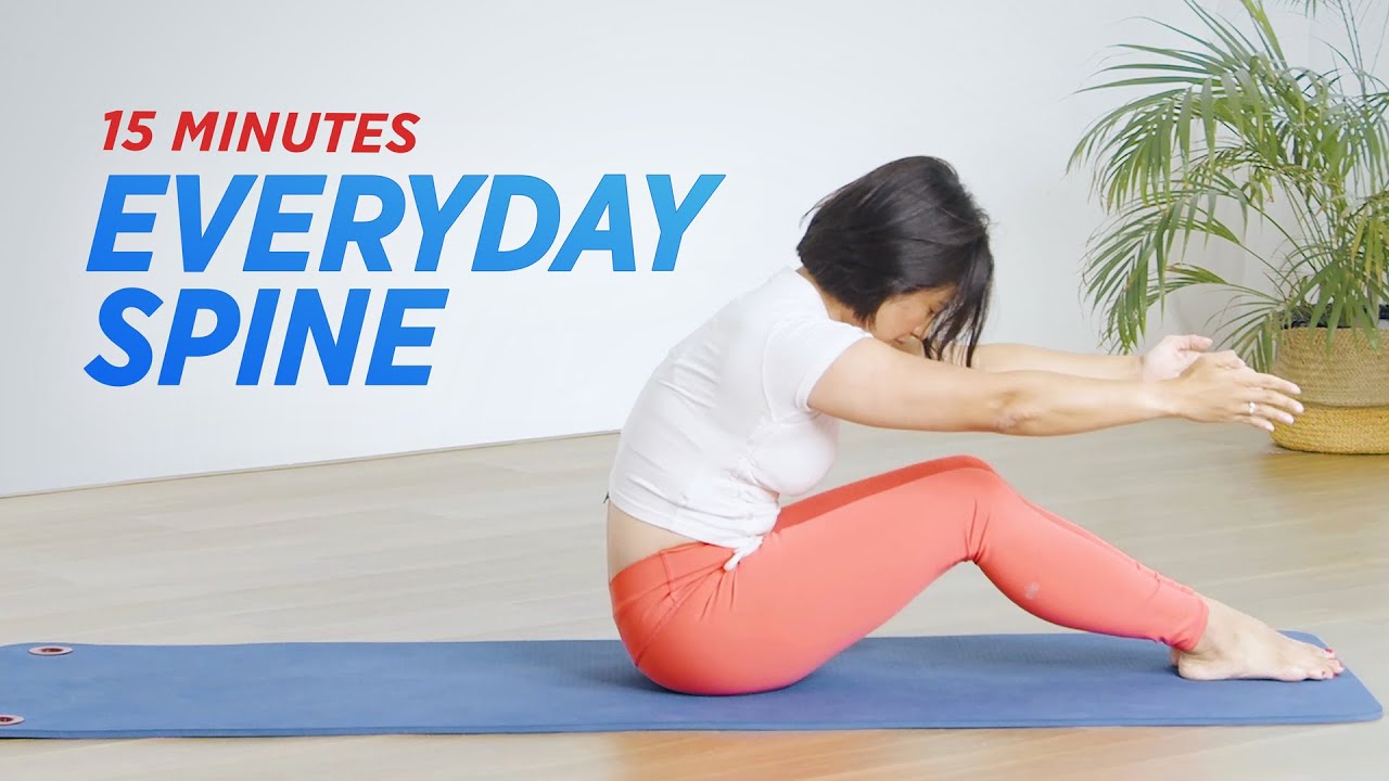 15 min Everyday Spine Workout: Best Pilates Back Exercises for Strength & Flexibility