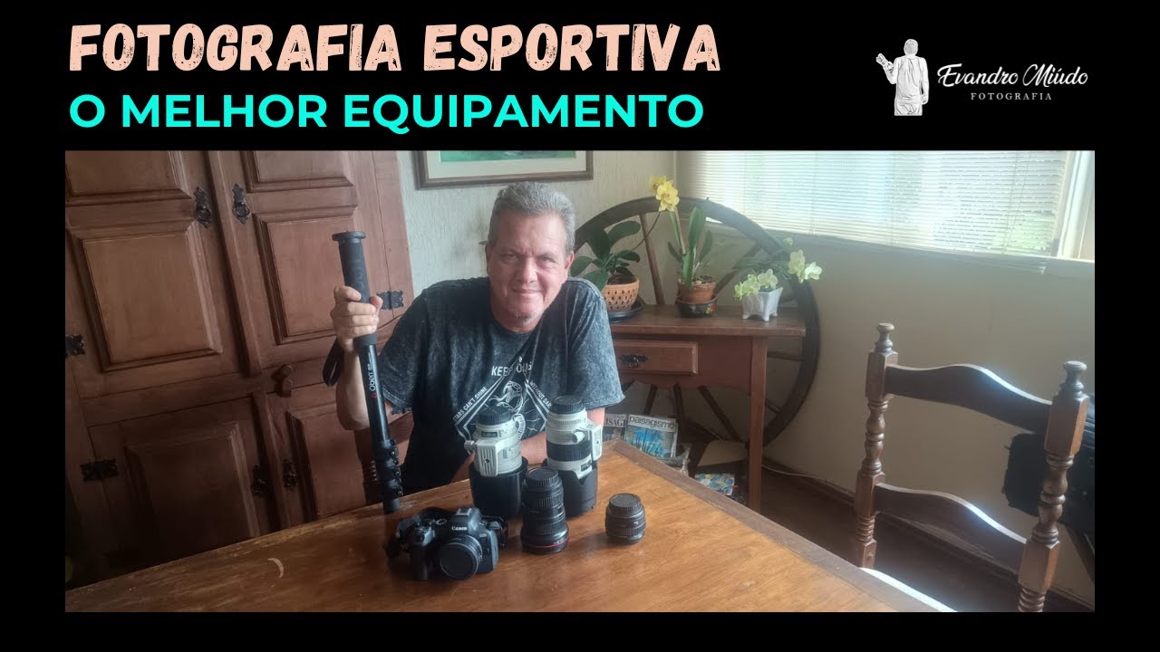 FOTOGRAFIA ESPORTIVA (Os Melhores Equipamentos)
