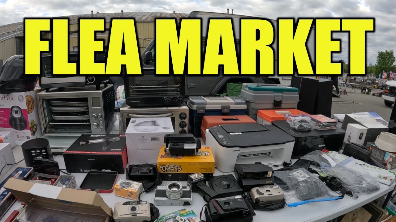 How I Make A Living Using Flea Markets And Thrift Stores