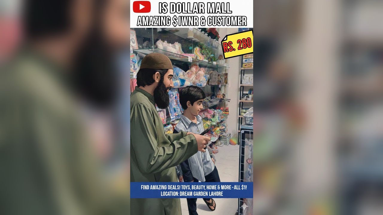 EVERYTHING FOR $1?! 😱 | IS Dollar Mall Lahore Tour