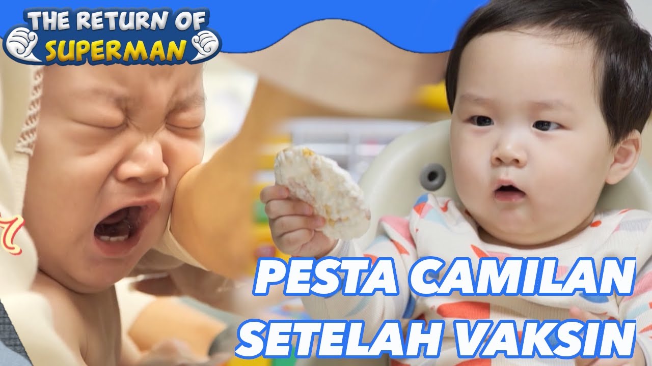 Pesta Camilan Setelah Vaksin |The Return of Superman|SUB INDO/ENG|221118 Siaran KBS WORLD TV|