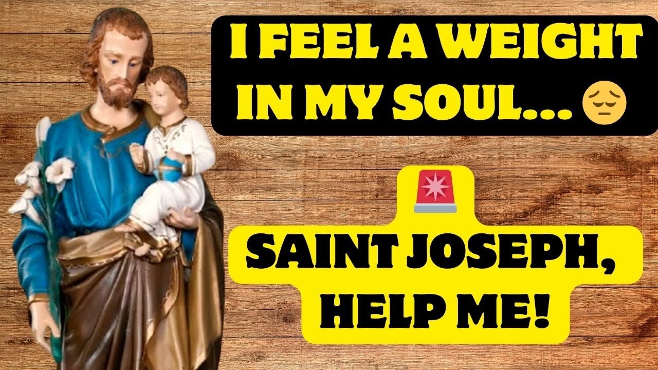 👉 WHEN YOUR HEART IS HEAVY, SAINT JOSEPH IS YOUR DEFENSE!