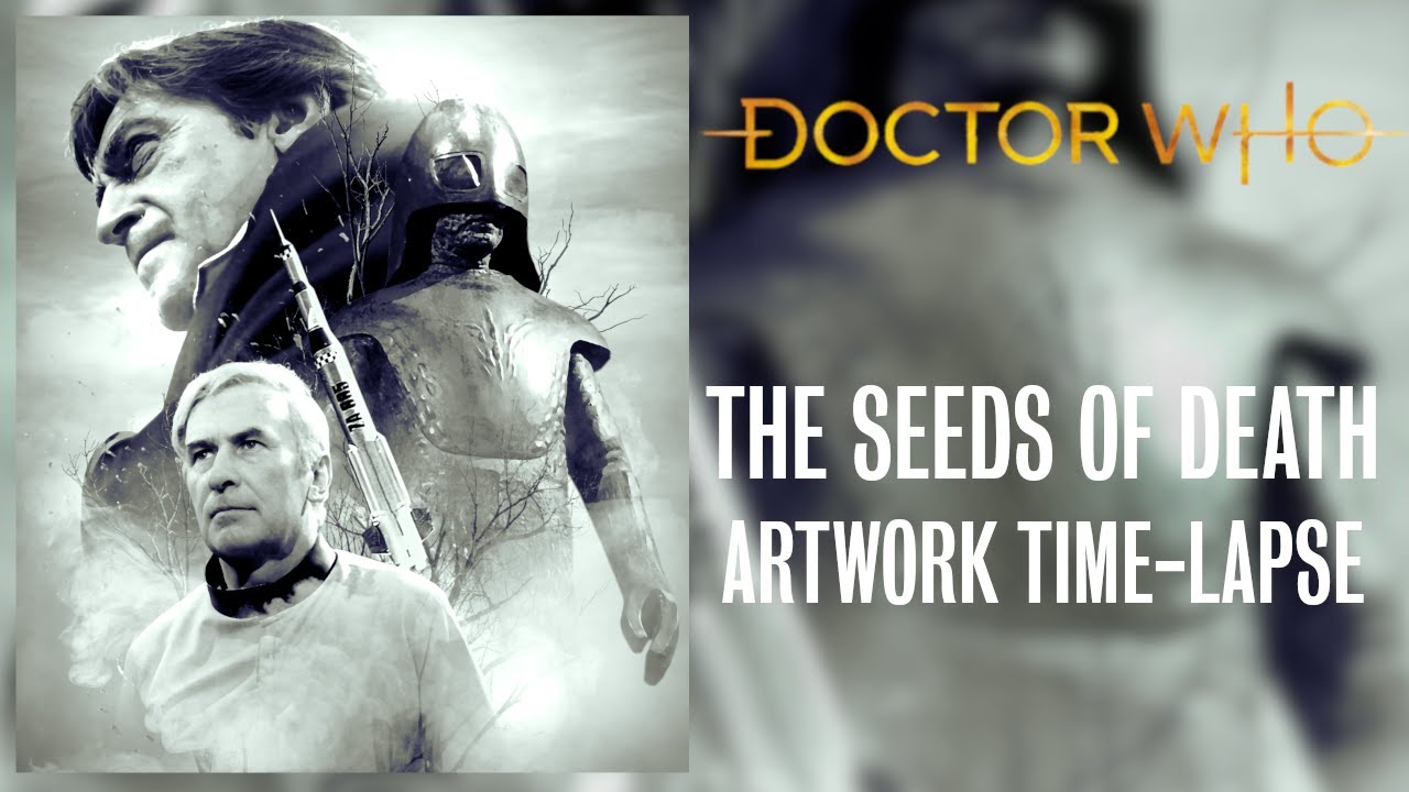 Doctor Who - The Seeds of Death - Artwork Timelapse
